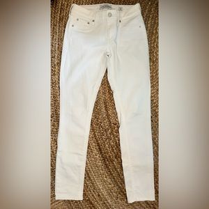 Lucky Brand White Skinny Jeans Size 0/25 Ankle